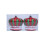 Christmas Crown Ornaments Set Glitter Silver Rose Gold 3