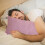 Soft Velvet Long Pillow for Side Sleeping, 1 Piece 4