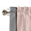 Abstract Geometric Blush Pink Curtains 2-Pack 6