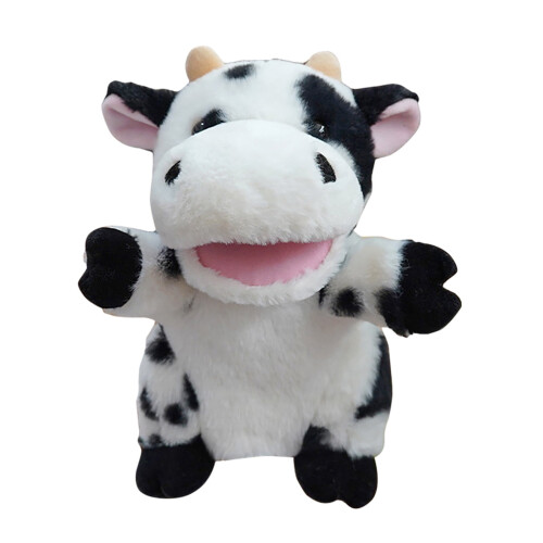 Interactive Hand Puppets with Movable Mouths 6 pcs 2