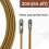Universal Wire Lead Threading Device Tool Rope Pulling Device for Electricians with Pulley Threading of Cable Wire, 20M 2
