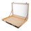 LEORX Wooden Shadow Puppet Screen Case for Classroom and 7
