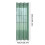 White Sheer Curtains Silver Foil Pattern Light Filtering 3