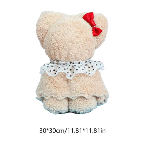 Bear Kitchen Dish Towel Set Soft Durable 2 Pack 2