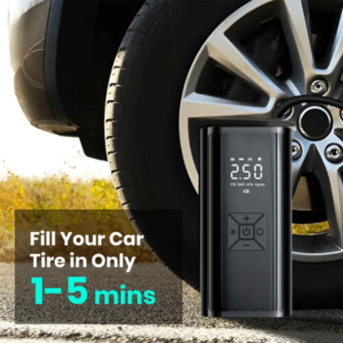 Car Tire Air Pump 150 PSI Portable Compressor with Auto 2