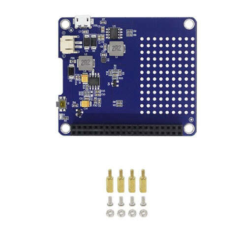 UPS HAT for Raspberry Pi 4B 3B+ 3B 2B 3A+A+ UPS HAT Lithium Battery Power Supply Module