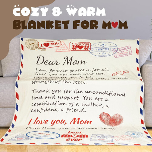 Couverture en peluche pour maman 152 x 127 cm 2