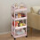 4-Tier Rolling Utility Cart Heavy Duty Metal Frame 6