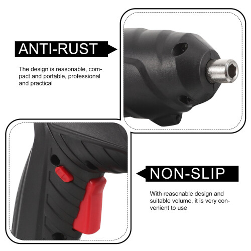 Electric Drill Screwdriver Black 1 Set 2