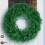 Green Artificial Christmas Wreath 18 inch 3