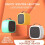 Electric Desktop Heater 500W with Tip-Over Protection White 6
