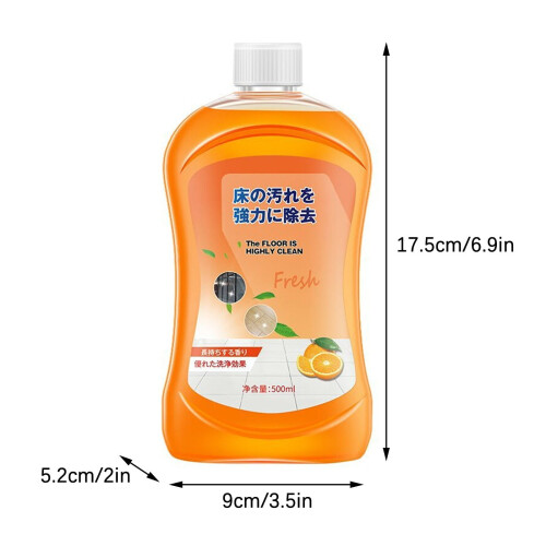 Limpador de pisos multiuso à base de vinagre 500ml 2