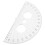 LEORX Protractor Transparent Geometry Tool 1 Piece 7
