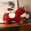 Horse-Shaped Throw Pillow Red Plush Soft Cushion 1 Piece 5