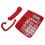 Caller ID Corded Phone Adjustable Ringtone 16 Memory 5