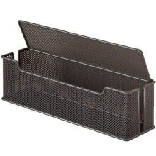 Cable Management Box, Desk Organizer for Cords, USB Hub System, Metal Mesh Cord Holder