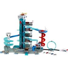Garagen-Spielzeug - KLEIN - Garage Bosch Car Service "Mega Universe" - Beinhaltet verschiedene Spielelemente und 5 Fahrzeuge.