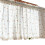 Crushed Roses Semi-Sheer Curtains for Kitchen Bedroom 23.6" 2
