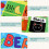 Laminated Educational Posters Alphabet Numbers Shapes 2