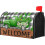 St Patrick's Day Magnetic Mailbox Cover Green Buffalo Check 3