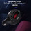 Car Charger with Bluetooth Player Dual USB Black 6