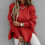Women's Boho Open-Front Cardigan Colorblock Lightweight 2