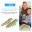 Green Wooden Train Bridge Accessory 1 Piece 3