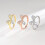 Butterfly Thumb Ring 925 Sterling Silver with Cubic Zirconia 3