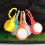 Waterproof Golf Ball Holder Portable Pouch 2 Pack 8