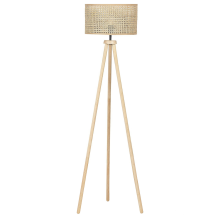 Floor Lamp PENTON Rattan Natural