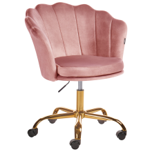 Desk Chair MONTICELLO Velvet Pink