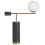 Beliani Table Lamp HONDO Stone Black 1
