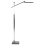 Beliani LED Floor Lamp AQUARIUS with Dimmer Metal Silver 1