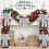 Glitter Bow Ornament with Fan Tape Silver 6 pcs 6