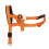 MUSEYA Nylon Dog Muzzle Orange for Outdoor Walks 1 Set 4