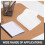 HOMEMAXS Thermal Paper Roll A4 4pcs 5