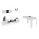Pack salón con mesa de comedor Kenzo Plus VB 1