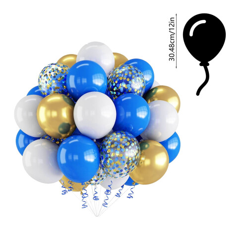 Multi-Color Party Balloons Polyester 30pcs 2