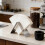 White Stainless Steel V60 and Cone Filter Holder with 4