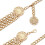 Tassel Belly Chain Set Alloy Multi-Layer 3 Pieces 3