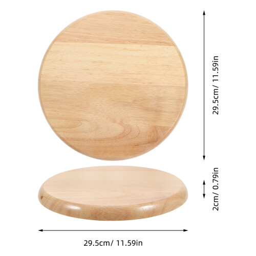 Wooden Barstool Top Replacement Round 1 Set 1
