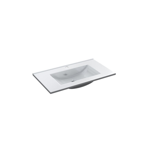 Lavabo de resina rectangular PMMA