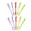 Music Recorder Plastic Translucent 6-Hole Design 10 pcs 5