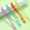 Music Recorder Plastic Translucent 6-Hole Design 10 pcs 8