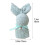 Serviette de bain lapin 30 x 75 cm, absorbante et douce 3