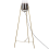 Beliani Floor Lamp MENA Metal Gold 1