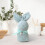 Serviette de bain lapin 30 x 75 cm, absorbante et douce 4