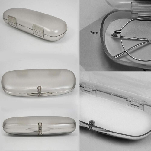 Plastic Glasses Storage Case with Magnetic Closure 3 Pieces 2