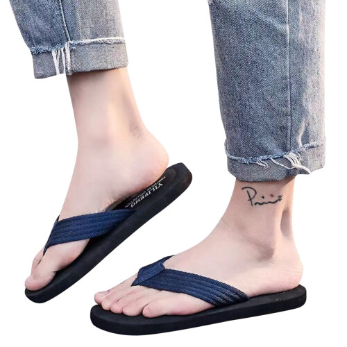Men's Beach Flip Flops Soft Flat Sandals Size 8 and 12 2