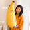 Soft Banana Doll Throw Pillow 35cm or 50cm 3